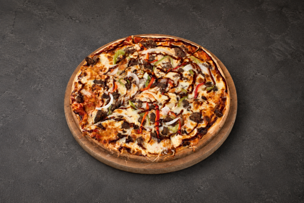 BBQ Steak Pizza